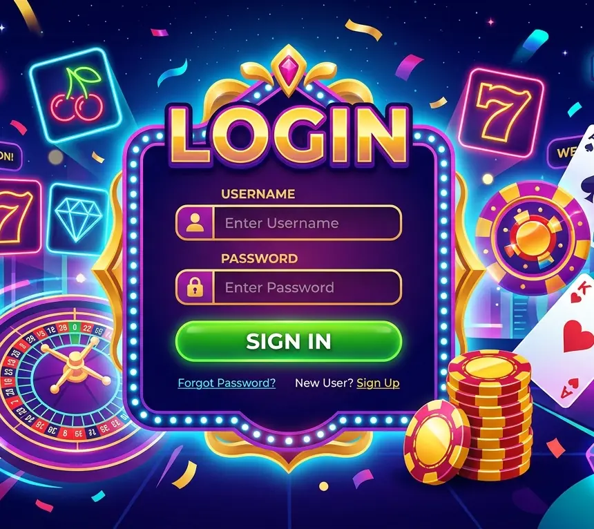 Login bei Arlequin casino